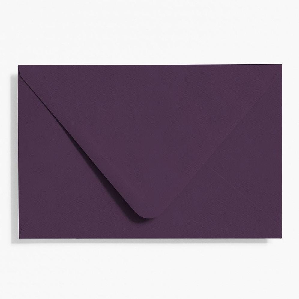Aubergine A9 Envelopes