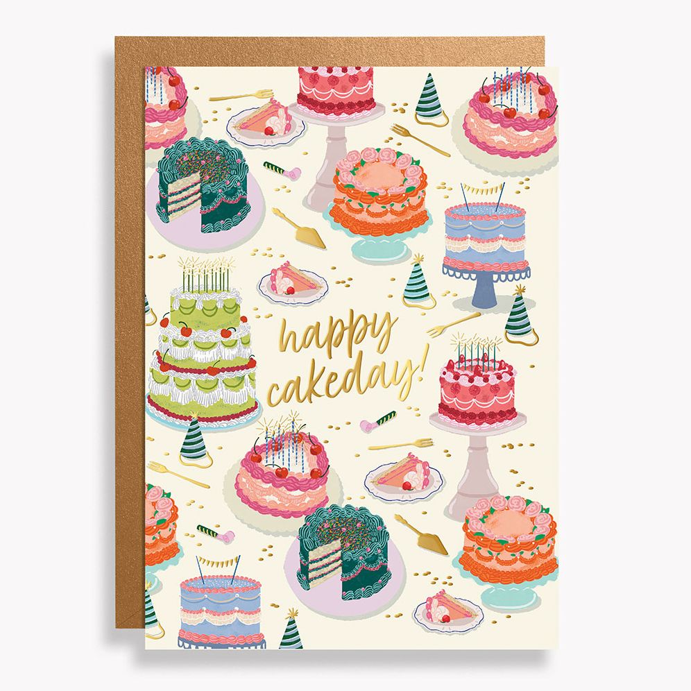 Happy Cakeday Birthday Card