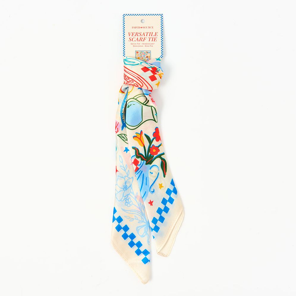 Coastal Satin Scarf