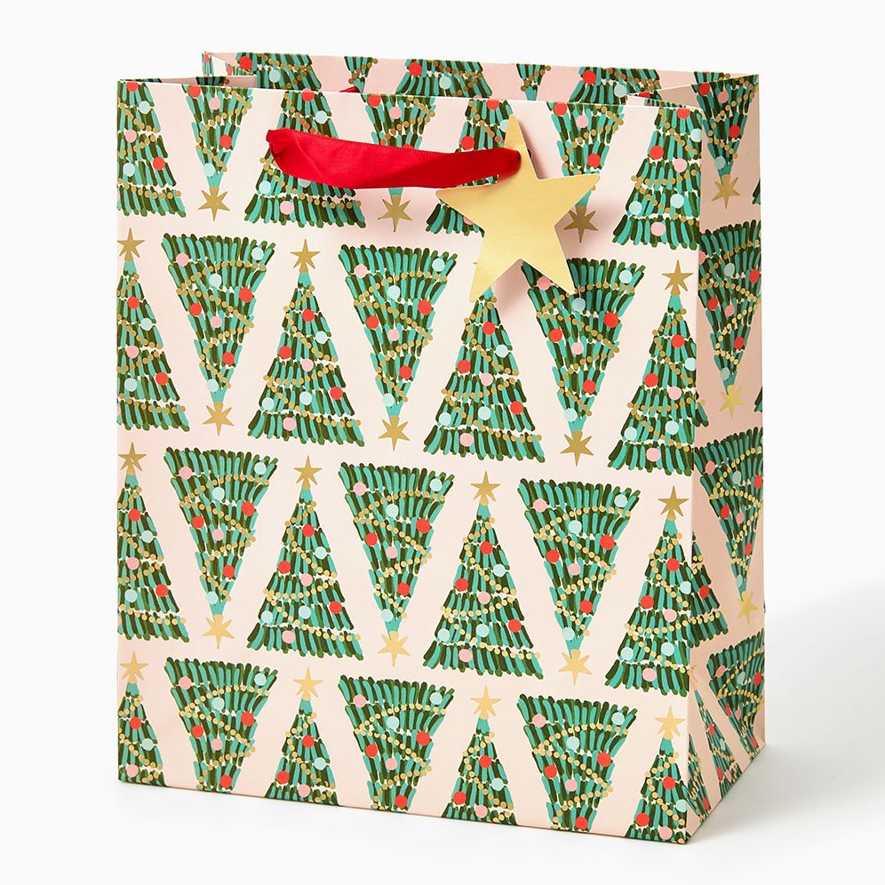 Festive Trees Medium Gift Bag
