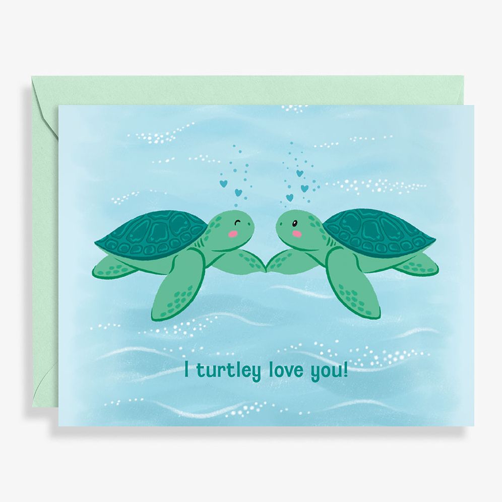 Turtley Love You Valentine's Day Card