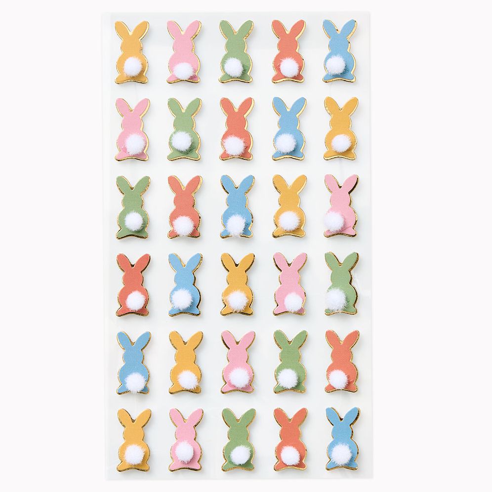 Bunny Pom Tail Stickers
