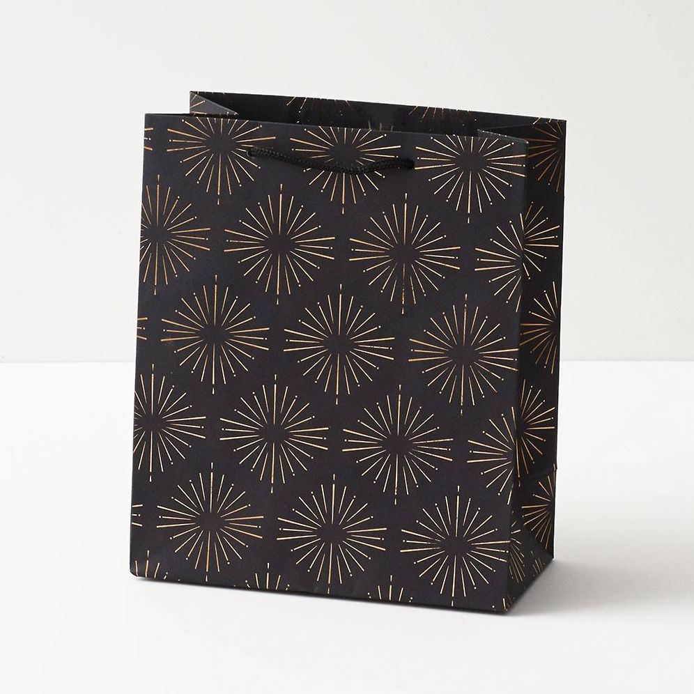 Gold Starburst Medium Gift Bag