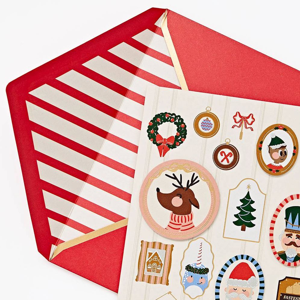 North Pole Portraits Holiday Greeting Card