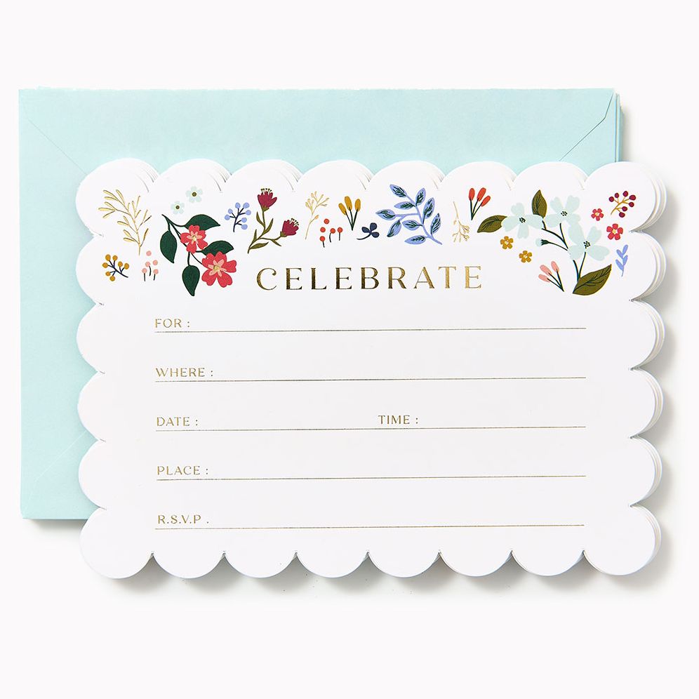 Primrose Party Invitations