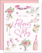 To the Future Mrs. Bridal Icons Engagement Card