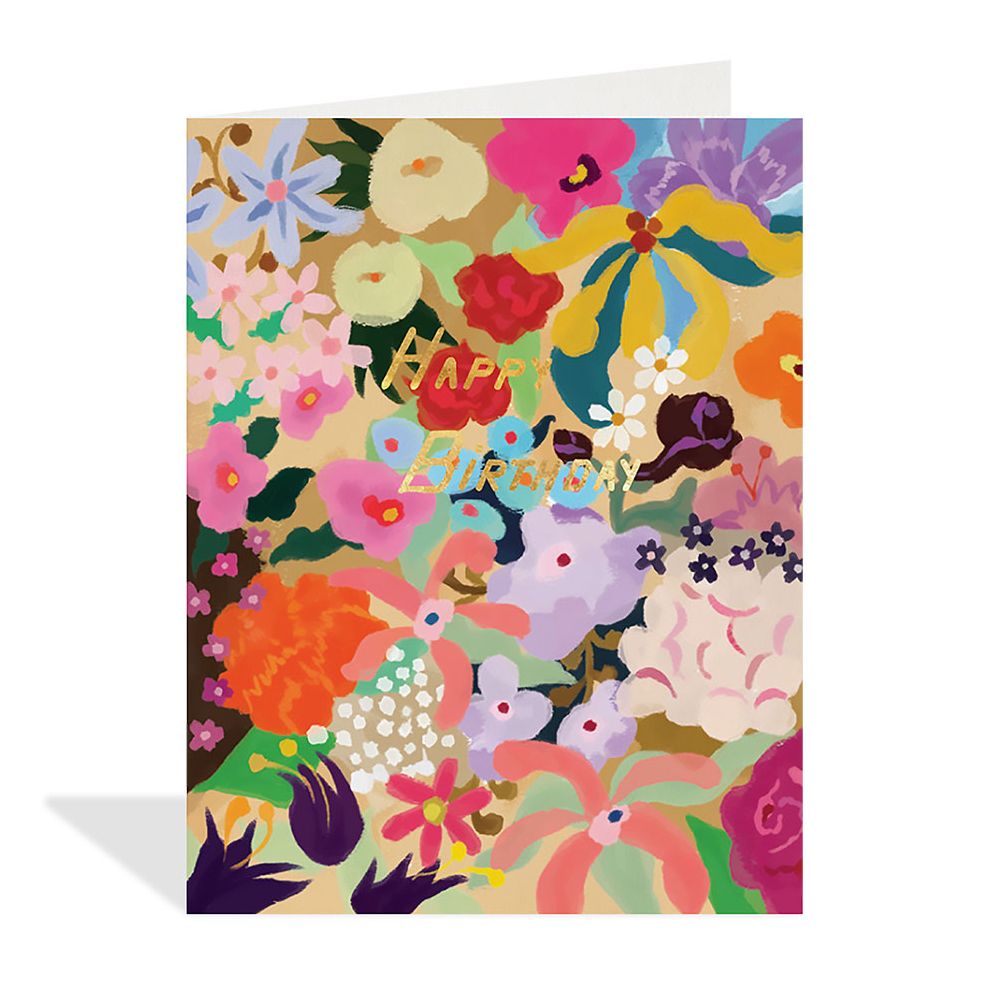 Garden Party Birthday Card