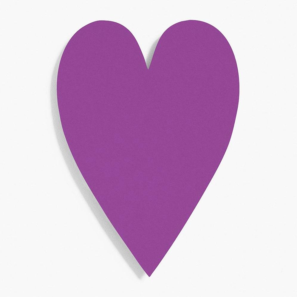Beet 4 Bar Heart Shaped Cards