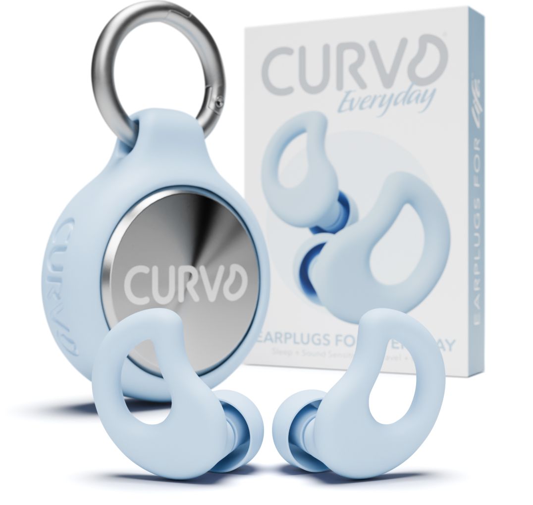 CURVD - Everday Earplugs - Light Blue