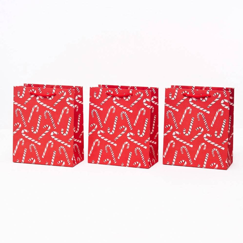 Candy Cane Medium Gift Bags