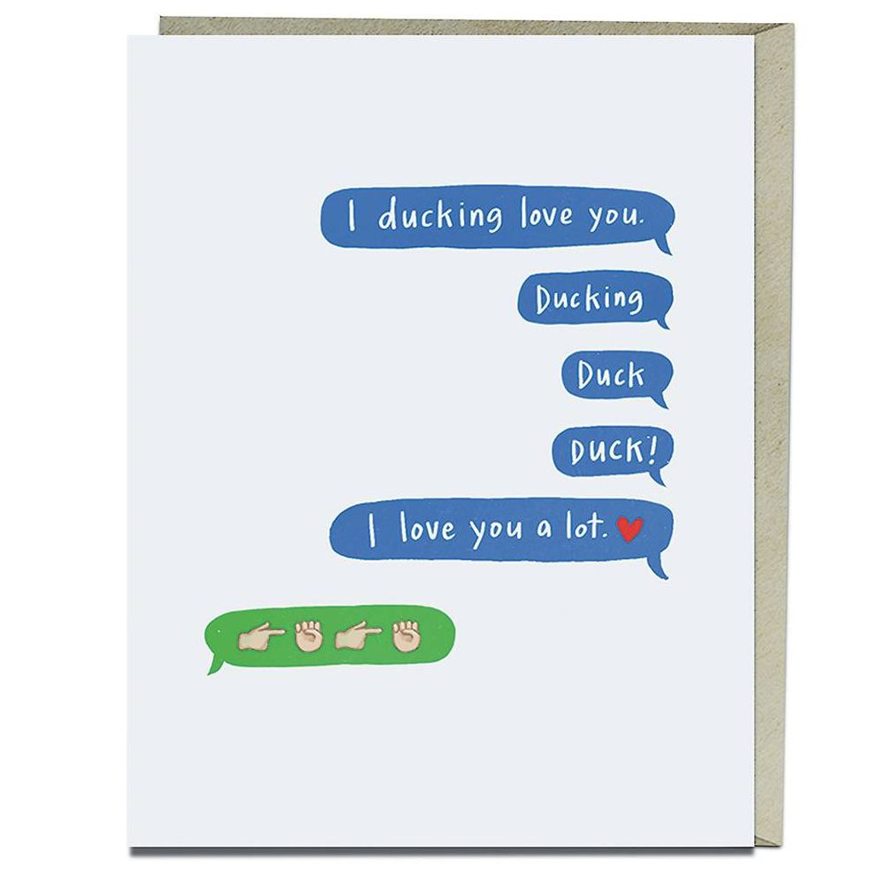 Ducking Love You Card
