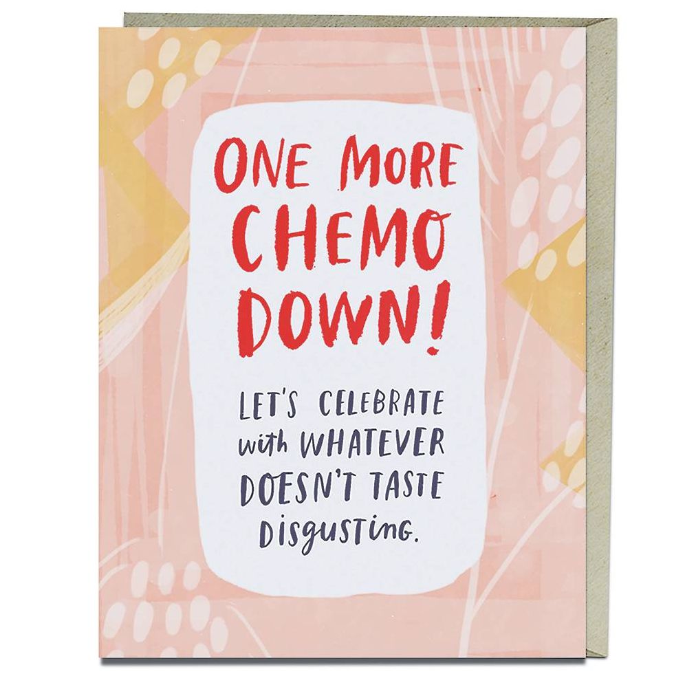 One More Chemo Down Empathy Card