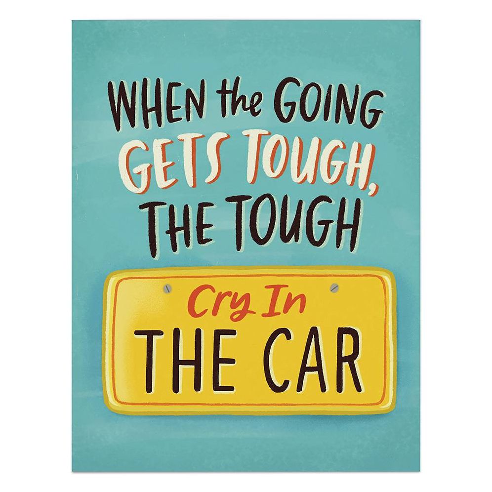 Cry In The Car Empathy Card