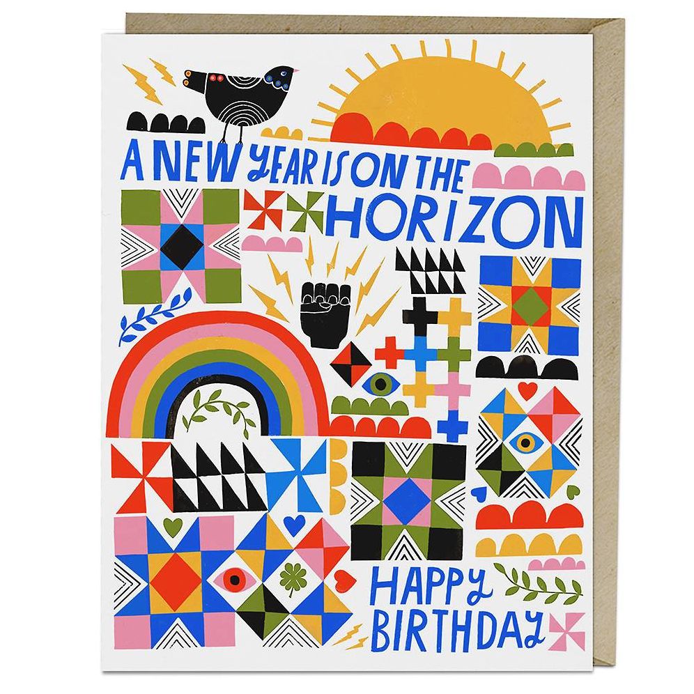 A New Year Birthday Card