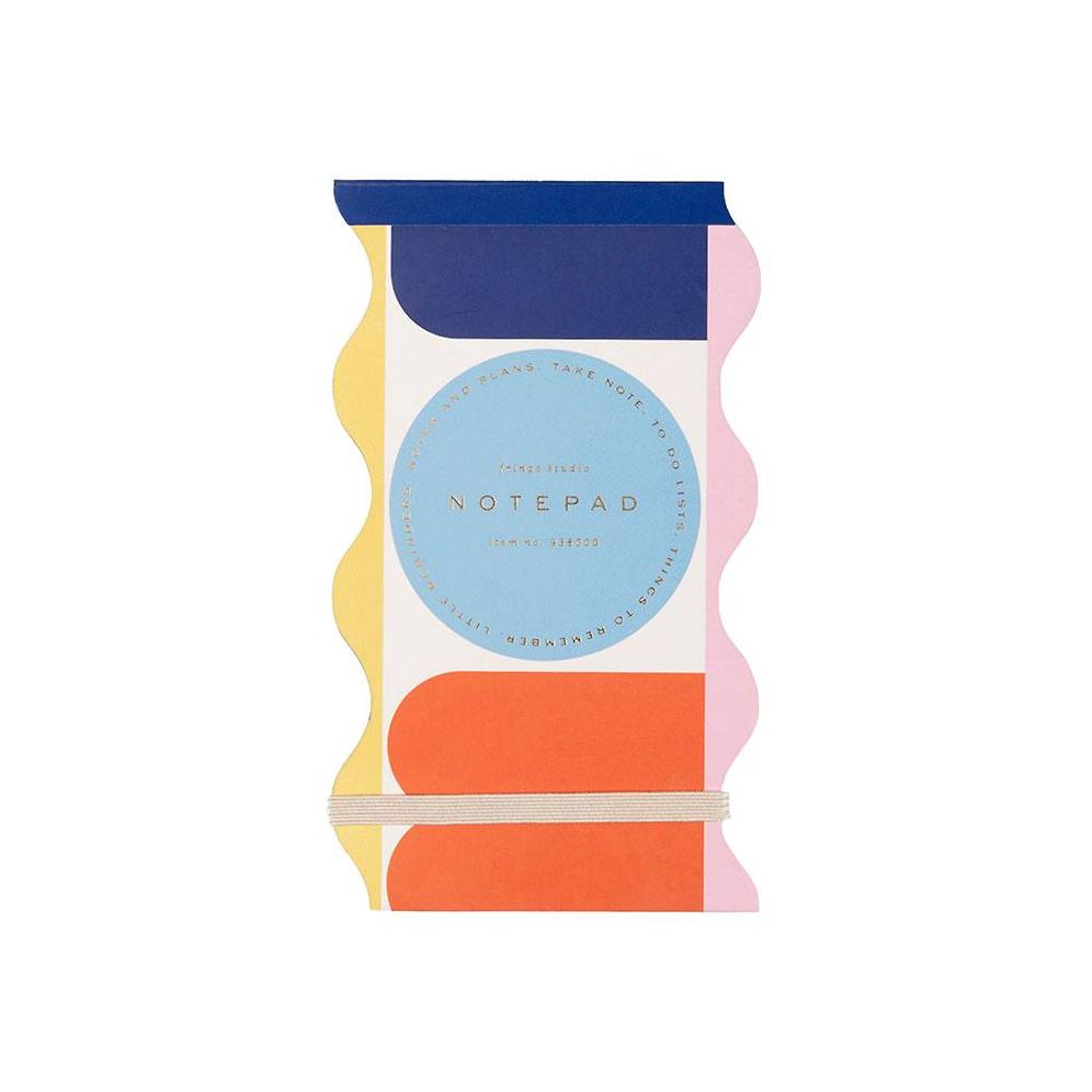 Modern Shapes Die-cut Notepad