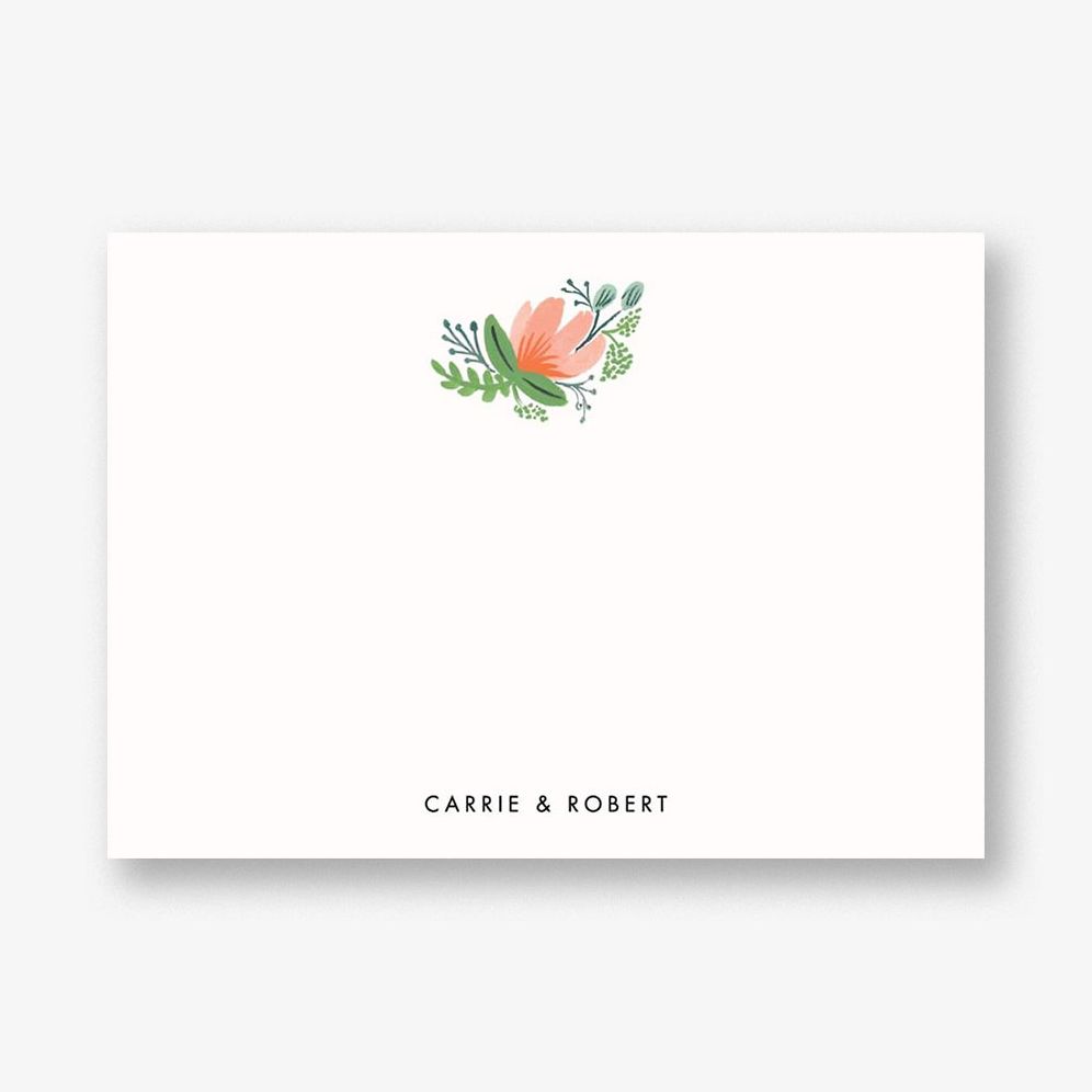 Wrapped in Wildflowers Stationery