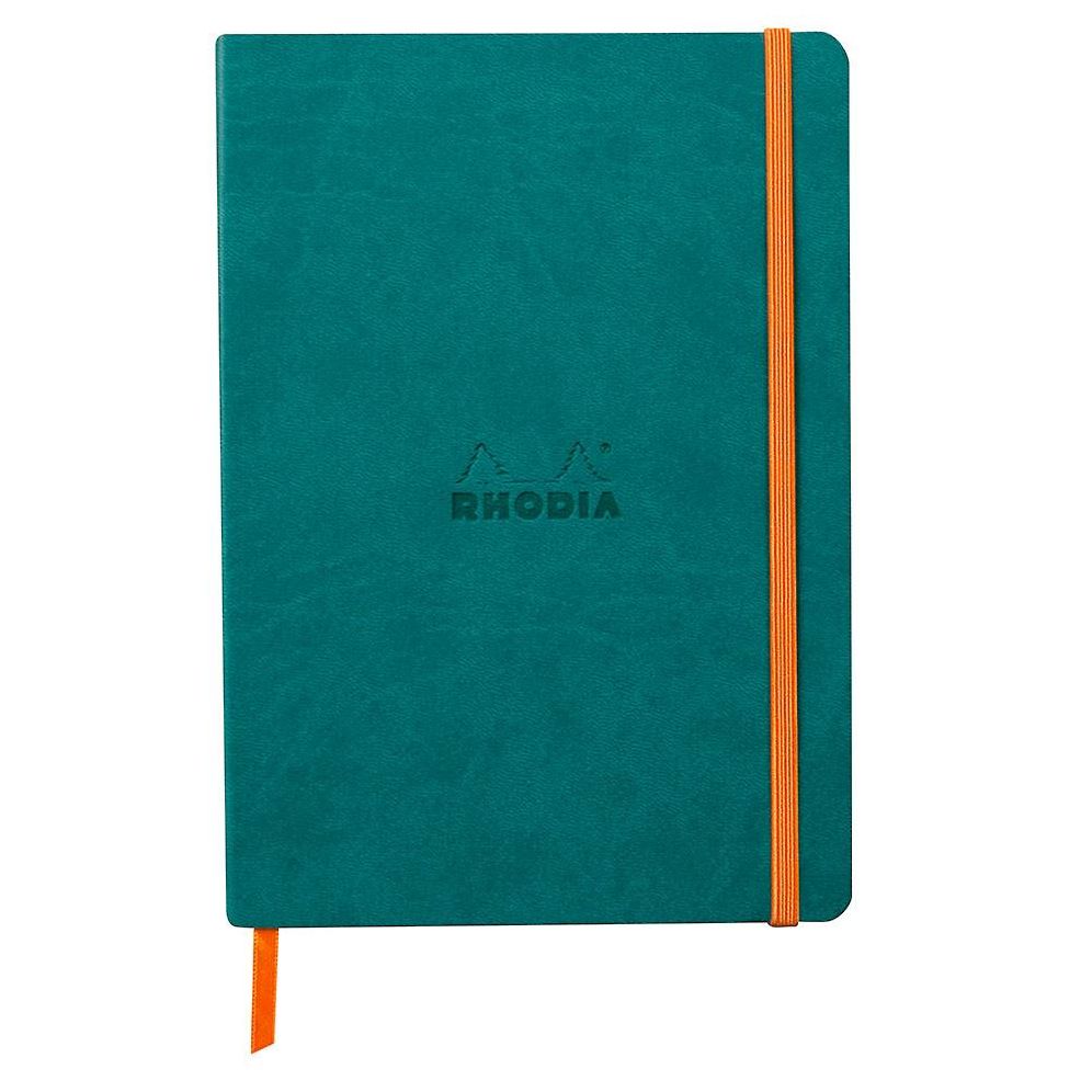Rhodia Peacock Softcover Lined Notebook