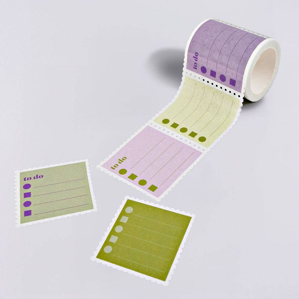Hinoki To Do List Giant Stamp Washi Tape