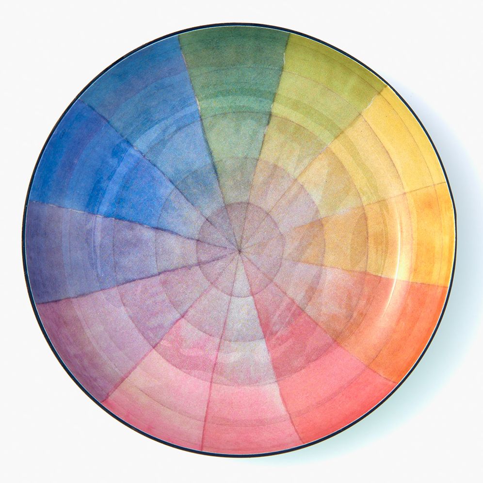 Color Wheel Trinket Dish