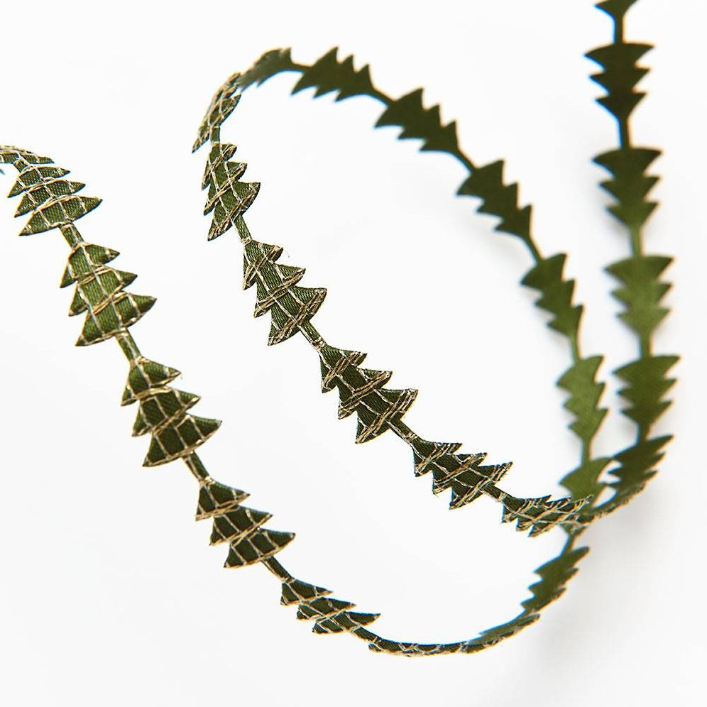 Yule Green Tree Ribbon 15YD