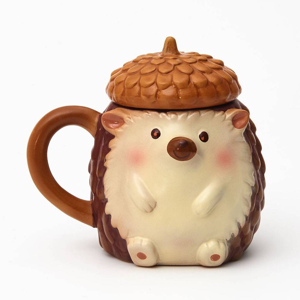 Hedgehog Lidded Mug