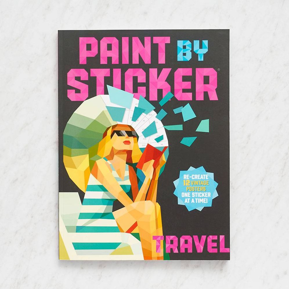 Paint by Sticker (Official): Travel: Re-create 12 Vintage Posters One Sticker at a Time!