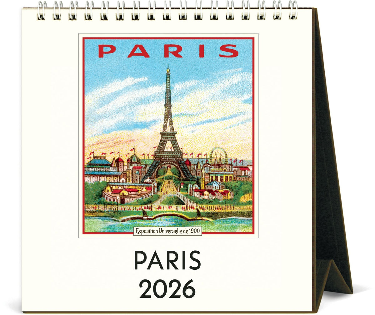 2026 Paris Desk Calendar