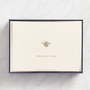 Engraved Bumble Bee Thank You Card Set