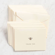 Engraved Bumble Bee Thank You Card Set