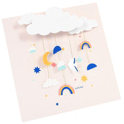 Cloud Mobile Baby Card