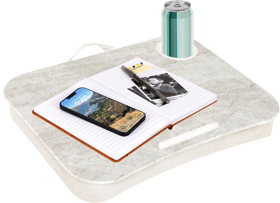 Stone Design Cup Holder Lap Desk