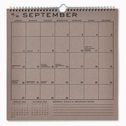 2026-2027 Paper Source Grid 17 Month Calendar