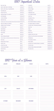 2027 Wall Calendar - Enchanted Wildscapes - Pear Tree Press