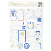 Blue Bow Gift Labels