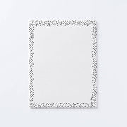 Vanilla Bean Border Craft Paper
