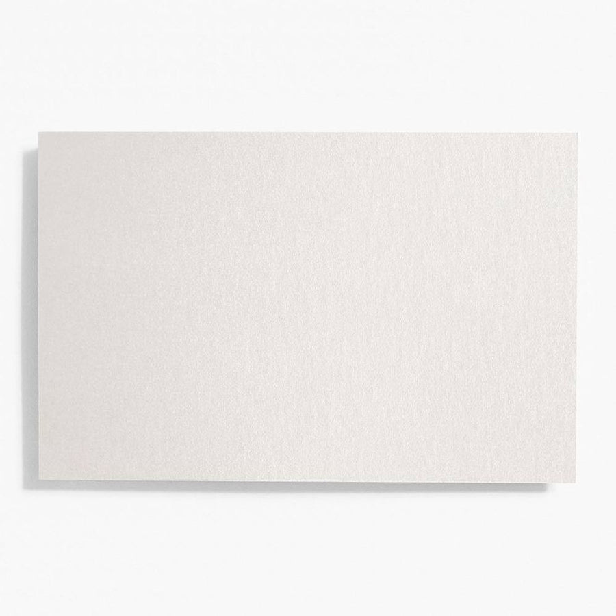 A9 Shimmer Silver Note Cards