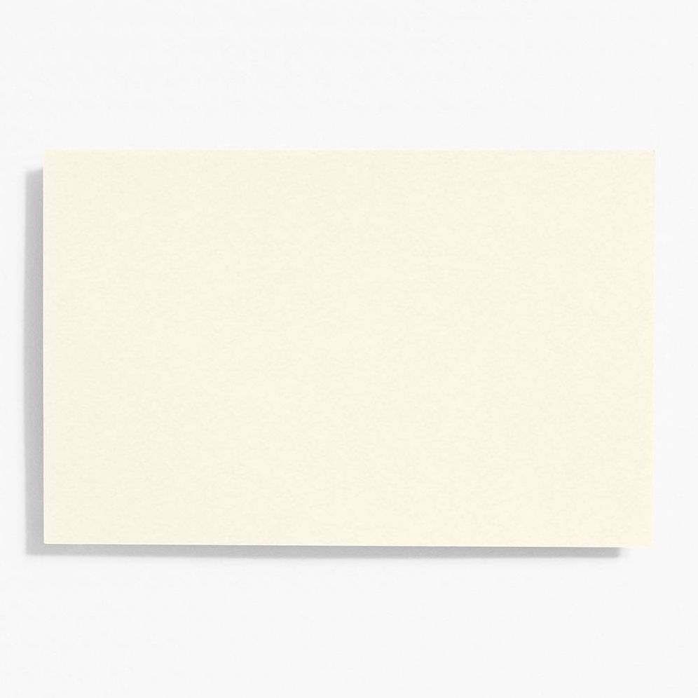 Luxe White A9 Note Cards