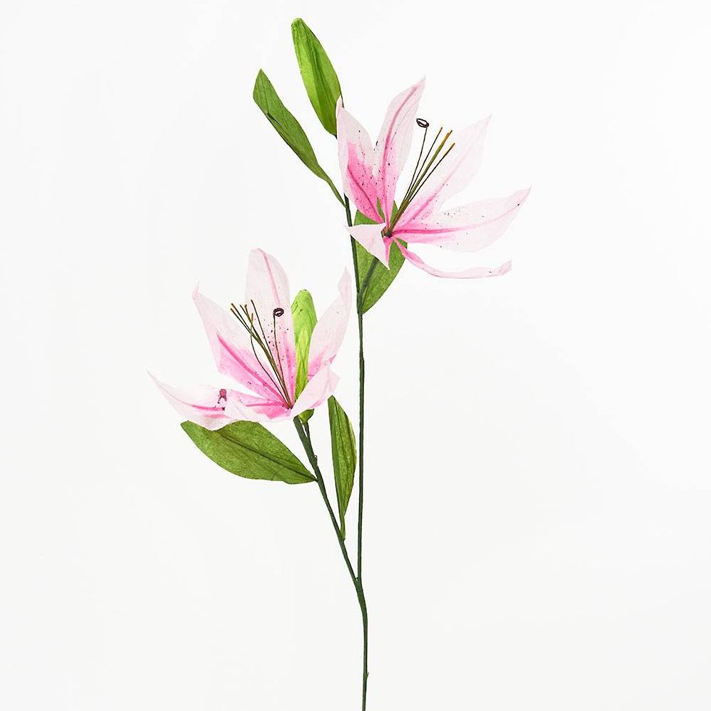 White Lily Paper Flower
