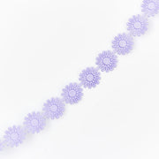 Purple Daisy Ribbon 3/4" 10YD