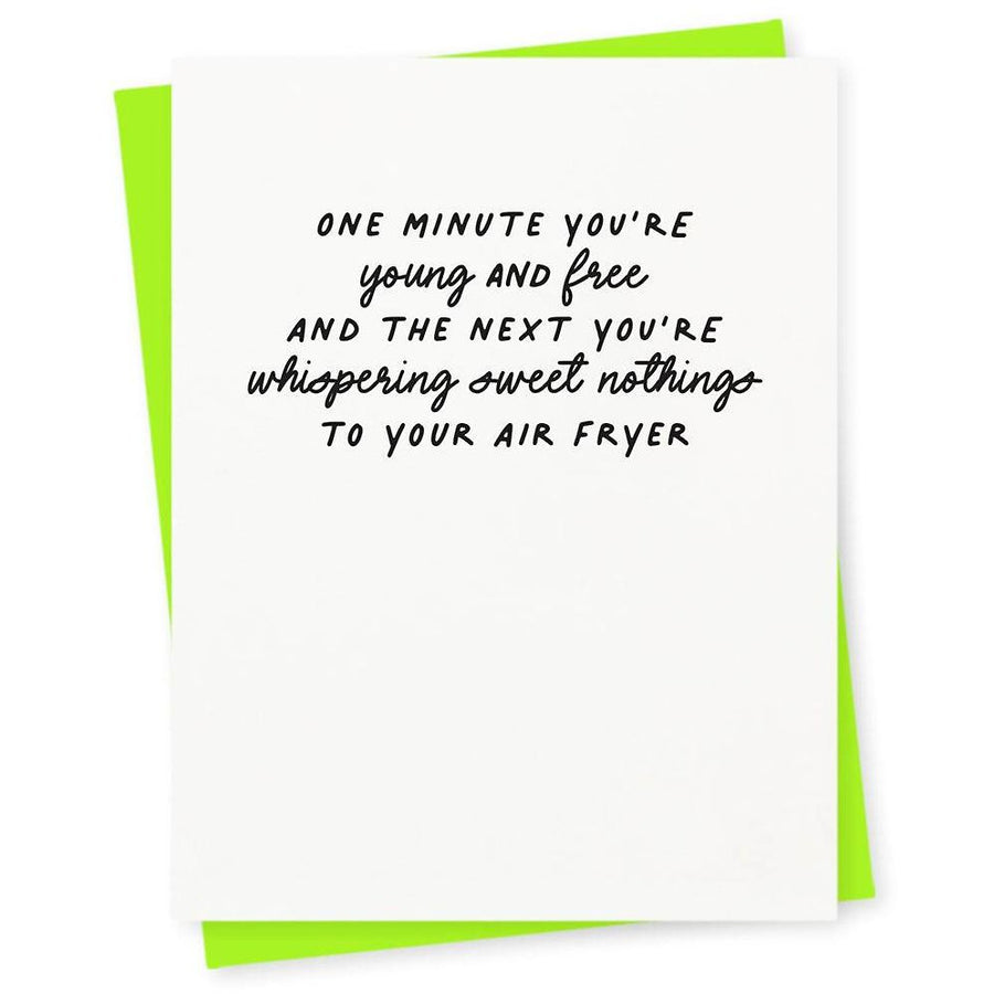 Young And Free Greeting Card