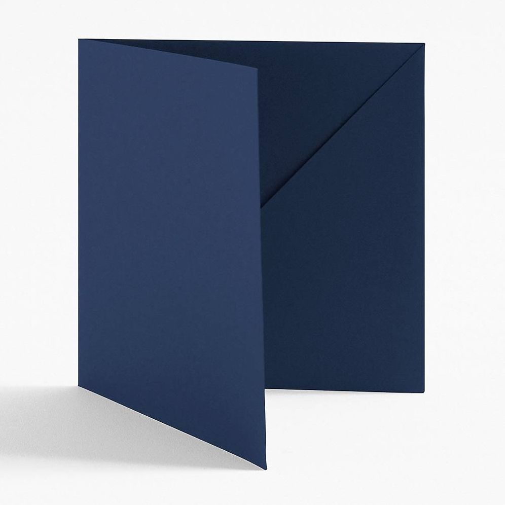 5.5" Square Night Diagonal Folders
