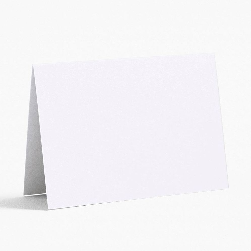 Pure White Place Cards