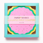 Colorful Fleck Coasters S/12