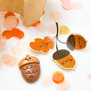 Acorn and Leaf Harvest Crackers