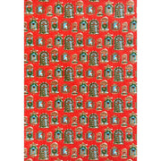 Holiday Windows Stone Wrapping Paper