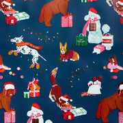 Festive Dogs Stone Wrapping Paper