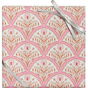 Scallop Dandelion Textured Wrapping Paper