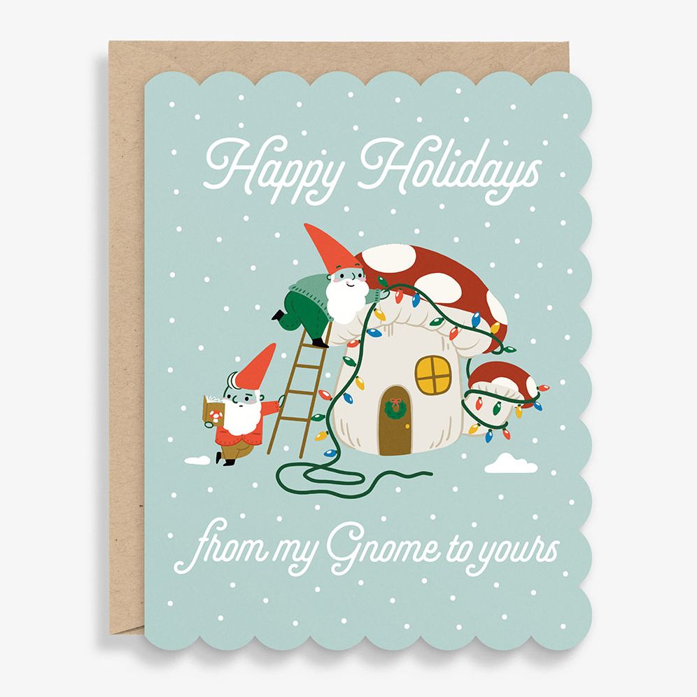 From Our Gnome to Yours Holiday Greeting Card