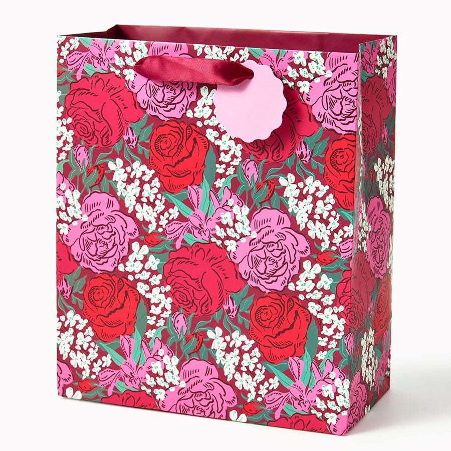 Rose Bouquet Medium Gift Bag