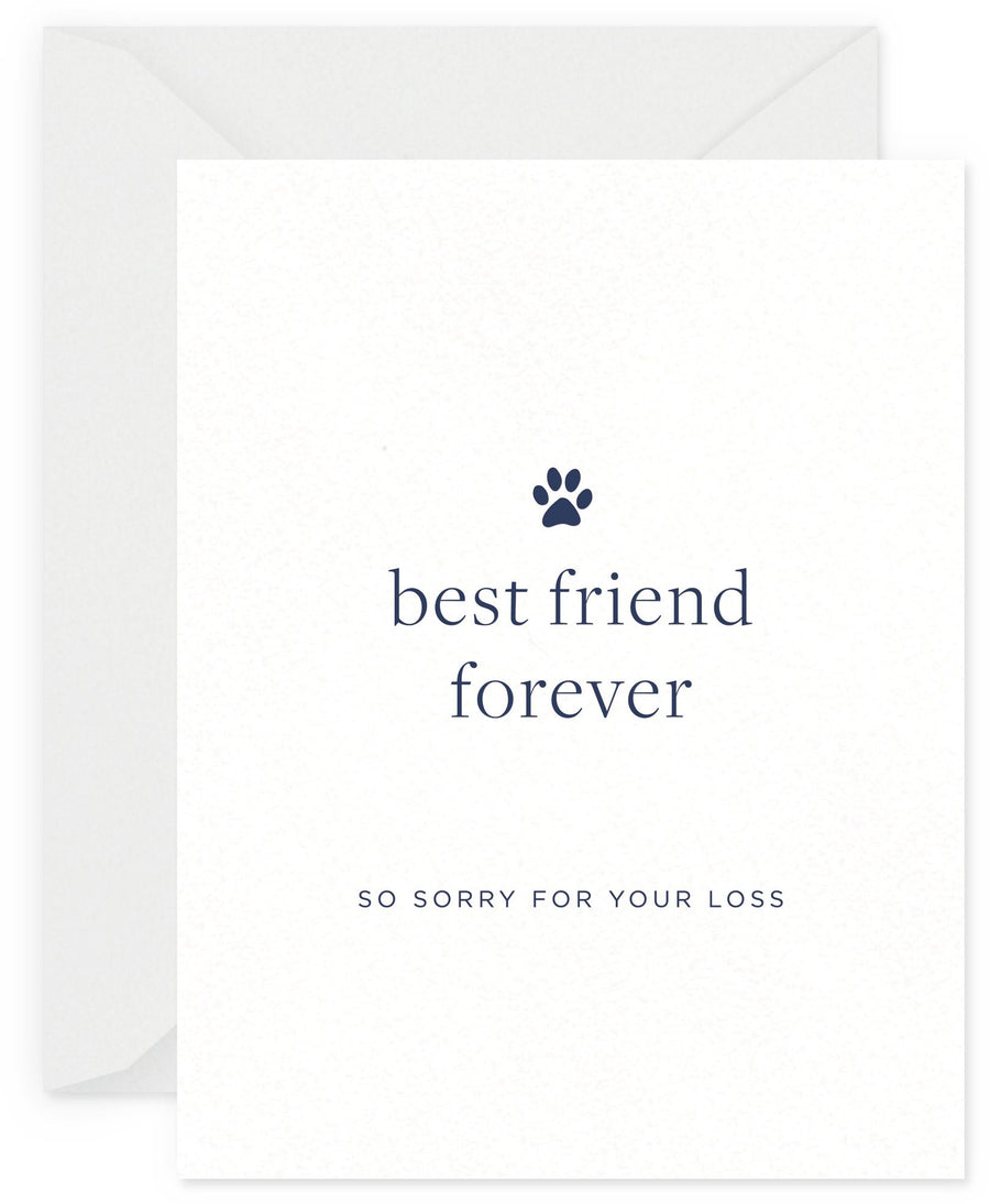 Best Pet Friend Forever Greeting Card